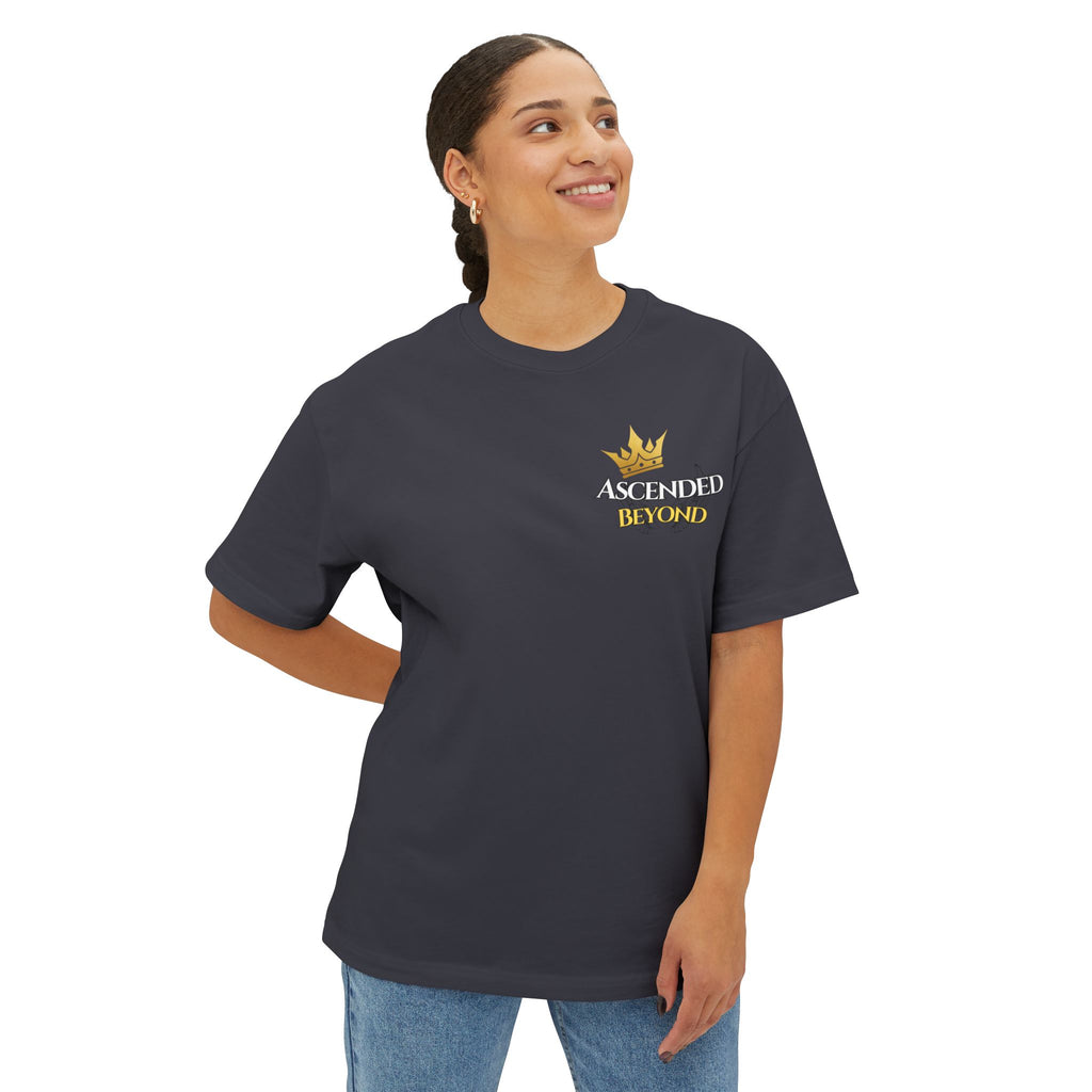 Proverbs 27:17 Unisex oversized Tee