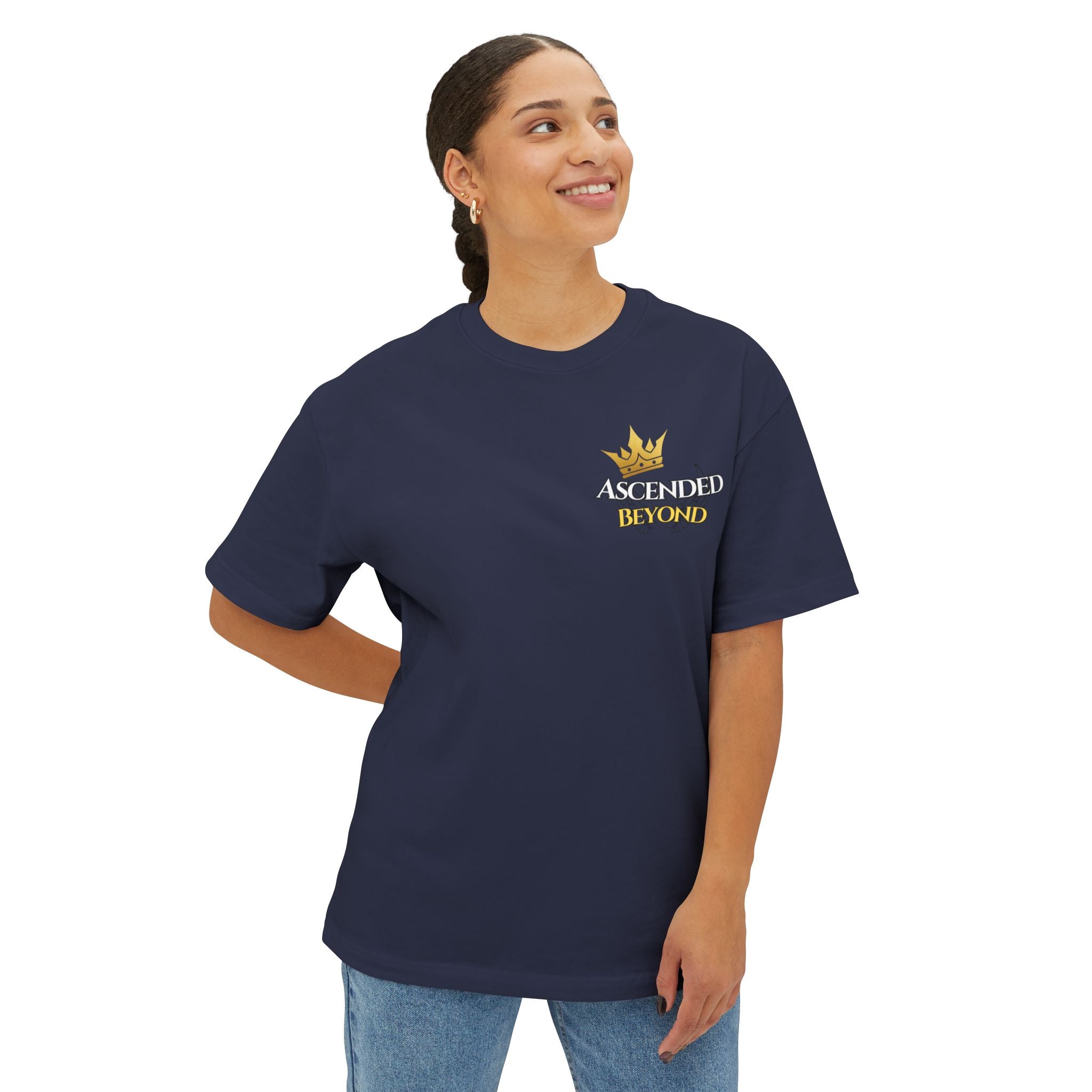 Proverbs 27:17 Unisex oversized Tee