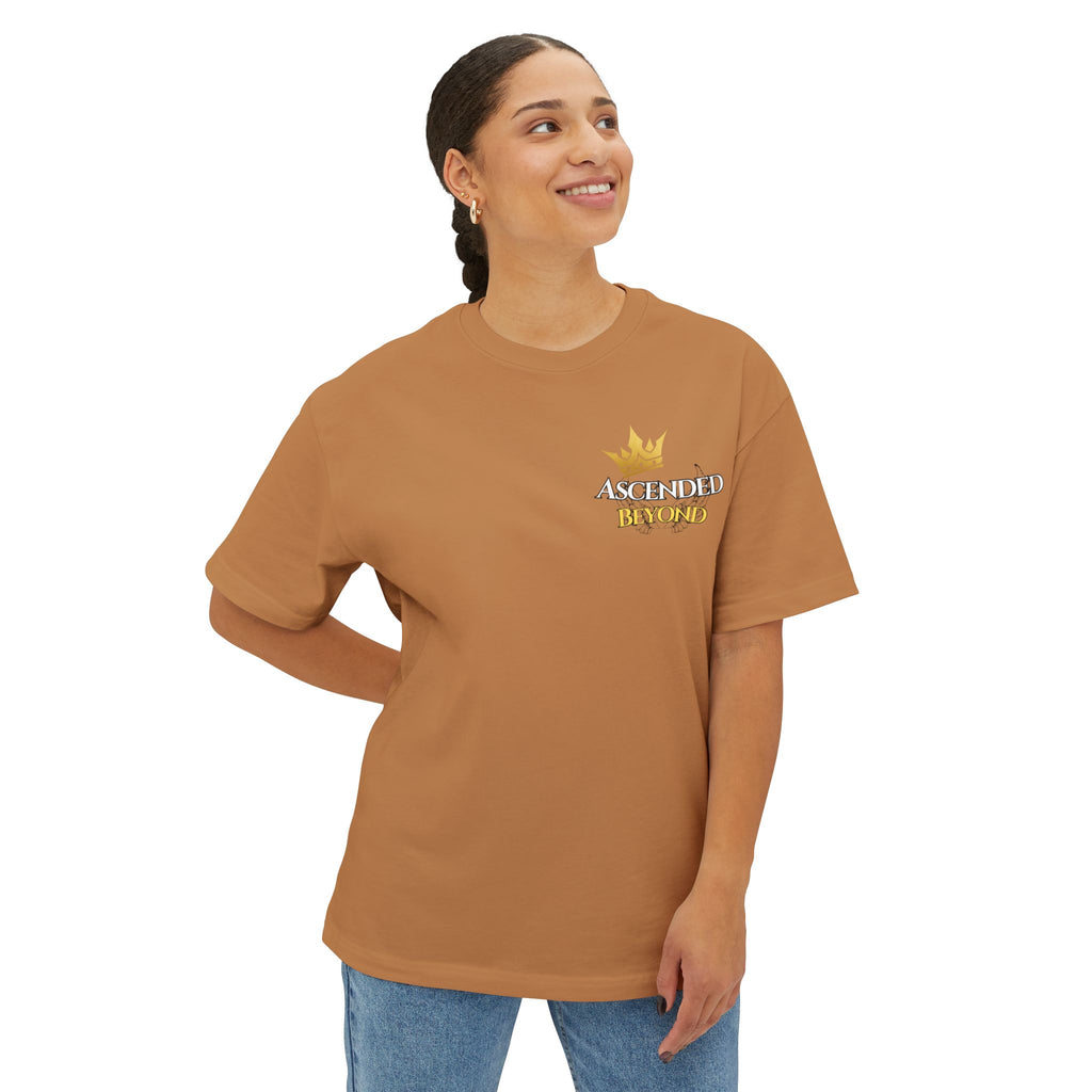 Proverbs 27:17 Unisex oversized Tee